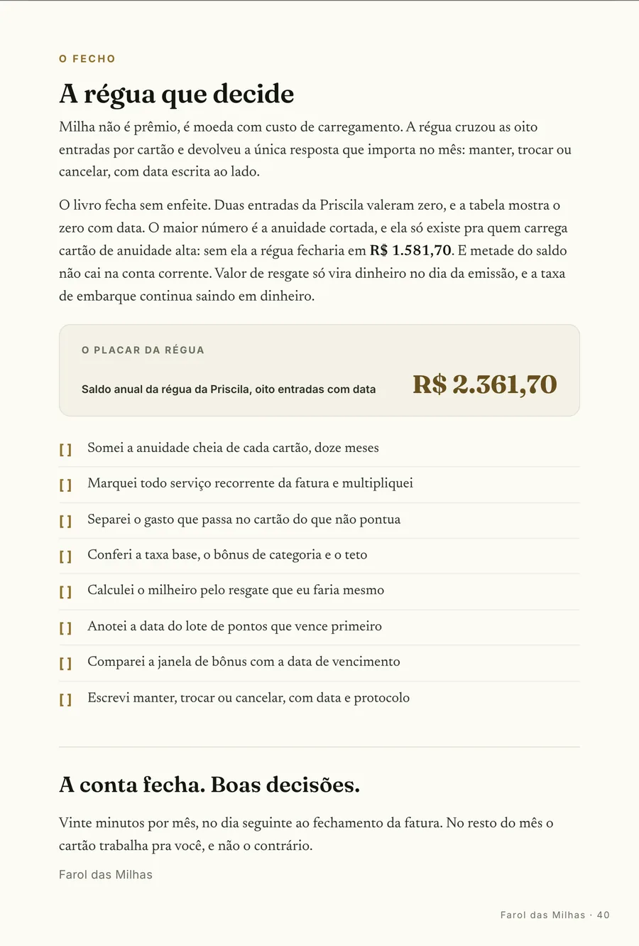 Página real do guia: O placar